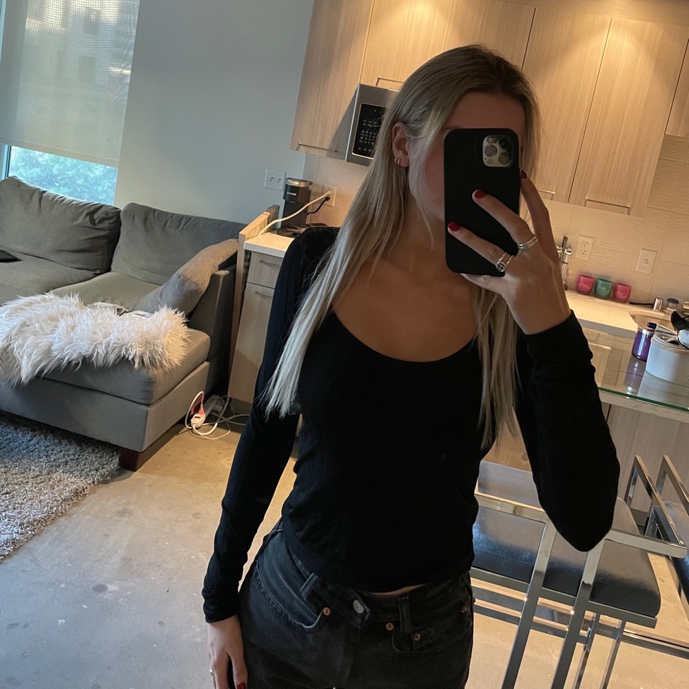 Free people tight, long top